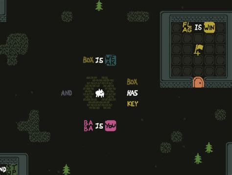 Baba Is You: A Mind-Bending Puzzle Experience Where Rules are Meant to be Broken!